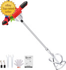 Cement Mixer  2300w Handheld Electric Concrete Mixer  Portable Mortar Mixer