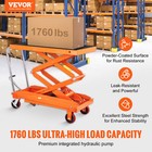 Vevor Hydraulic Lift Table Cart  1760lbs Capacity 59  Lifting Height
