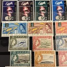 Mostly Mint Virgin Islands Queen Elizabeth Ii Stamp Lot Stock Page No Duplicates