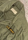 50   s Vintage Og 107 Military Army M51 Field Jacket Vietnam  Aluminum Zip Xs 1958