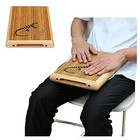 Gecko Travel Cajon cajon Box Drum Percussion Instrument Zebra Wood With 