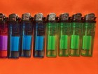 19 Full Size Disposable Butane Lighters  Assorted Colors
