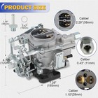 New Carburetor Carb For 1986-1988 Suzuki Samurai 1 3l Engine Us Model Toy-250
