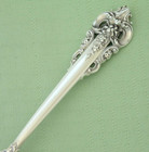 Wallace Sterling Silver Grande Baroque Fork 7 1 2  Long - Excellent No Mono