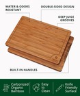 Royal Craft Wood Wooden Cutting Boards For Kitchen Meal Prep Serving - Bamboo