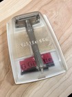 1963 Gillette Slim Adjustable Razor In Gold Case I-1