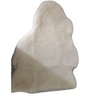 Wool Sheepskin Wool Rug With 100  Natural Shearling Leather 38  L X 28  W
