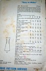  lovely Vtg 1960s Dress Vogue Sewing Pattern 12 32