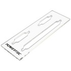 Powertec 71120 Picture Hanging Keyhole Template 3  X 9  Slot Jig Inlay Template