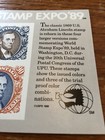 Scott 2433 Mnh World Stamp Expo  89 Abraham Lincoln Souvenir Sheet