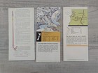 3 New Zealand Vintage 1960 Travel Brochures Discover Nz  Mt Cook  Waitomo Caves