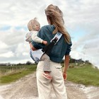 Baby Sling Carrier For Infants And Toddlers 6-36 Months 10-30 Lbs  Lightweigh   