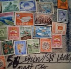 Ceylon - Sri Lanka  56 Stamps Unused Mint Mnh Og Lot Ww Worldwide Collection