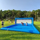 Inflatable Volleyball Court Beach Pool Water Field For Sport Game With Air Pump