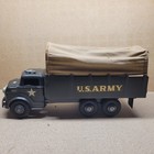 Vintage 1950 s Marx Lumar Us Army Transport Carrier Truck Canvas 