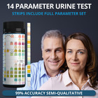 Uriteso 14 Parameter Full Panel Urine Test Strips For Urinalysis   100 Strips 