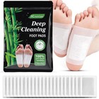 200pcs Herbal Detox Foot Patches Pads Remove Body Toxins Deep Cleansing Slimming