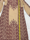Vintage Fabulous Hand Embroidered Palestinian Thobe Dress 140x50 Cm