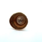 Antique 10k Yellow Gold Engraved Sewing Thimble