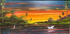     smitty - Florida Highwaymen Style  Oil Painting  Florida Indian River Artist 
