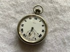 Swiss Made 10 Jewels Neva Mechanical Wind Up Vintage Pocket Watch - Problem