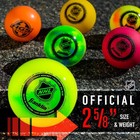 Franklin Sports Nhl Street Hockey Balls - No Bounce 1 Ball  Glow In The Dark 