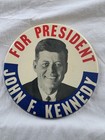 Vintage 1960 John F  Kennedy Campaign  Button-  6   