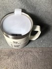 Stanley Stay-hot Camp Mug 12 Oz White Stainless Steel Brand New