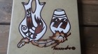 Cleo Teissedre Ceramic Wall Art Trivet 6 X 6 Inches