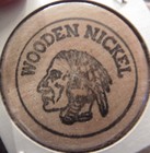 1966 Jal  Nm 50th Anniversary Wooden Nickel - Token New Mexico