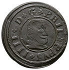 1662br - Spain Segovia 16 Maravedis Km  172 6 Dots At Value  xf Detail-ngc 