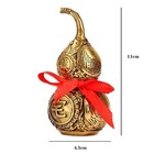 Brass Good Luck Wu Lou Hu Lu Gourd Chinese Feng Shui Luck And Treasure For Ho   