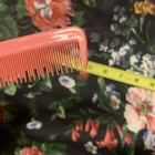 Vintage Teasing Comb Unbreakable Polypropylene Rattail Goody 8 1 4    Pink Usa