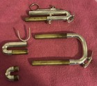 Silver Plated 3-valve Piston Trumpet W  Mouthpiece  Water Key  Finger Hook