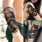 Waterproof Realistic Temporary Tattoos Body Art Removable Decal Sheets 72 Sheets