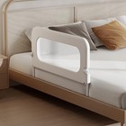 Baby Bed Guard Rail For Toddler - 32in Adjustable Heights  Swing Down 32 Inch