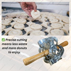 Donut Cutter Biscuit Mold For Baking Machine Pastry Dough Baking Roller Tools