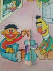 Vintage 1984 Sesame Street Frame-tray Puzzles School Days