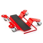 Warrior Deluxe Motorcycle Centre Stand Mover   Dolly - Garage Or Workshop Use