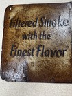 Vintage Viceroy Tobacco Cigarette  Metal Tin Sign 26  X 17  Excellent Patina