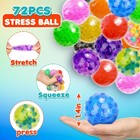 Squishy Stress Balls Fidget Toys - 72 Pack Squishy Toys Stress Ball For Anxie   