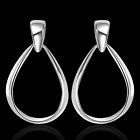 925 Sterling Silver Dangle Chandelier Stud Pierced Earrings L160