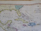 1817 Antique Color Map By Cooke   west Indies