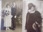 Lot Of 6   Rare Antique 1920 s Beautiful Real Photo Post Cards - Black And White