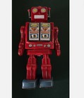Vintage Horikawa Japan Tin   Plastic Space Fighter Robot 