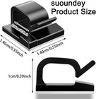100 Pcs Cable Clips  Adhesive Cable Organizer Cord Holder Wire Clip Wire Managem