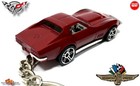          Rare Keychain 68 69 70 Red Chevy Corvette C3 Custom Ltd Ed     great Gift        