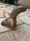 Pre Columbian Clay Bird  Deer Ocarina Effigy Whistle