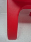 Step 2 Criss Cross Red Chair Kids Play Vintage Chunky Plastic Chair - Used 