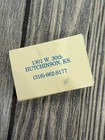 The Attic At Westborough Hutchinson Ks Vintage Stairs Door Graphic Matchbook